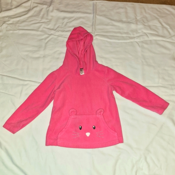 Girl's Carter's pink hoodie Sz 2T - Picture 1 of 3